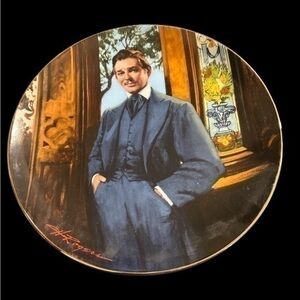 - Gone with the Wind - Golden Anniversary Series Plate #9 Frankly, My Dear